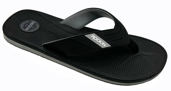 Rockin Bandito men's flip flops with cushioned sole and rugged grip for bold, everyday comfort