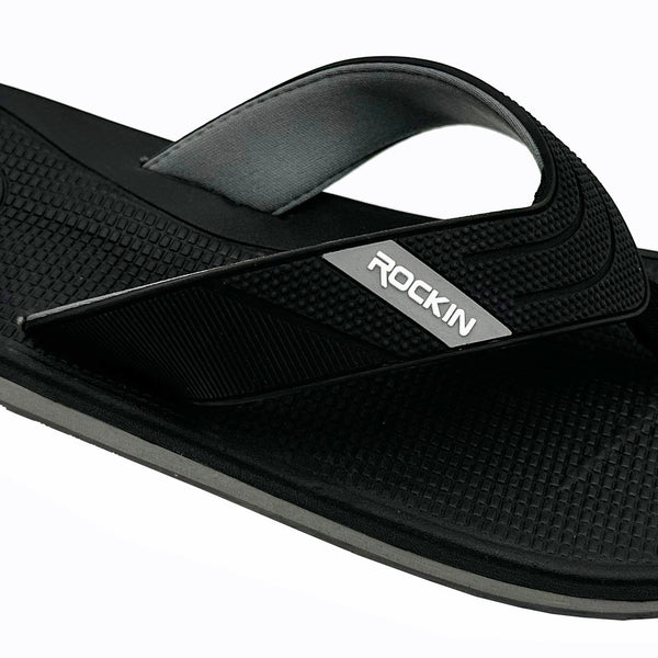 Rockin Bandito men's flip flops with cushioned sole and rugged grip for bold, everyday comfort