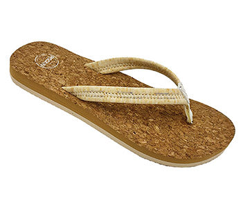 Rockin Corkee ladies sandal with cork footbed, stylish strappy design, and summer-ready comfort