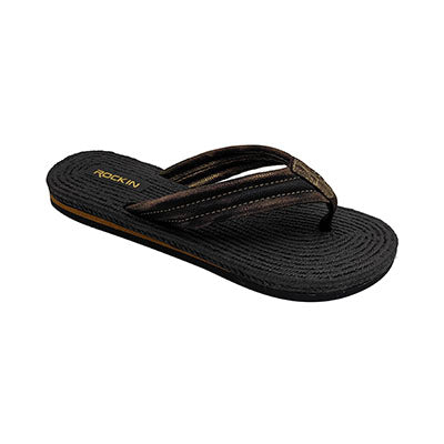 Women's metallic rope flip flops – stylish cushioned sandals for summer, travel, and beachwear