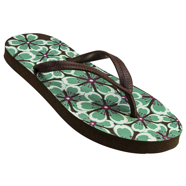 Hawaii kids flip flops with tropical design and cushioned comfort for summer play and fun