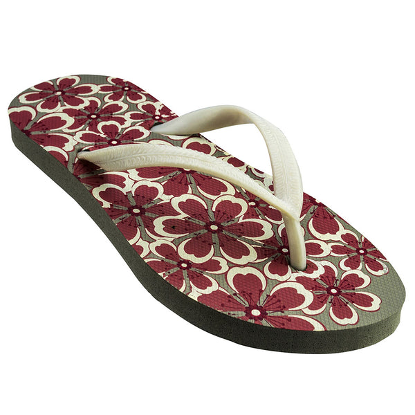 Hawaii kids flip flops with tropical design and cushioned comfort for summer play and fun