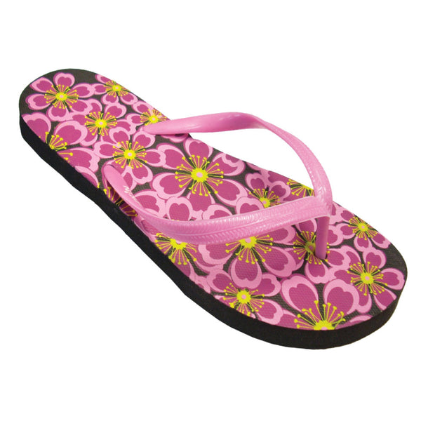 Hawaii kids flip flops with tropical design and cushioned comfort for summer play and fun