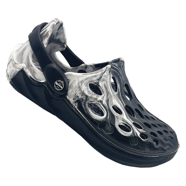 Kids and toddlers Rockin Rollers lightweight summer shoes for play and beach fun.