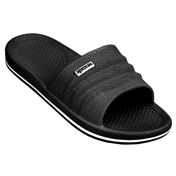 Shower Slide kids slides with cushioned comfort and non-slip sole for water-friendly fun