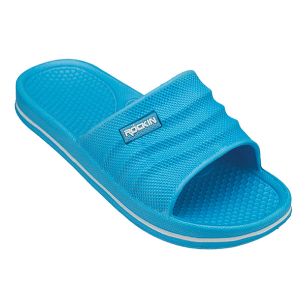 Shower Slide kids slides with cushioned comfort and non-slip sole for water-friendly fun