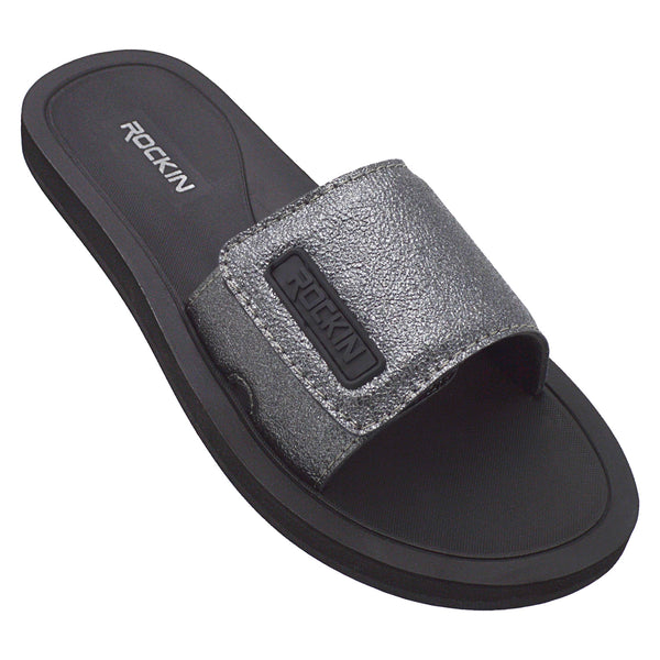Comfortable and versatile Elite Adjustable Strap Slides for women, designed for all-day comfort