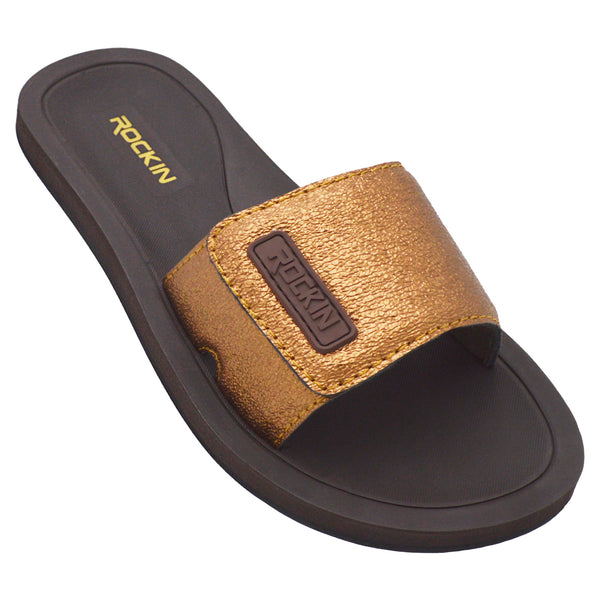 Comfortable and versatile Elite Adjustable Strap Slides for women, designed for all-day comfort