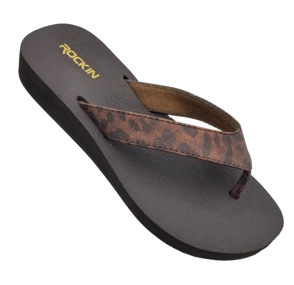 Women's DIEGO flip flops with cushioned footbed and durable sole for beach and casual wear.