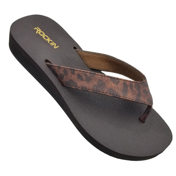 Women's DIEGO flip flops with cushioned footbed and durable sole for beach and casual wear.